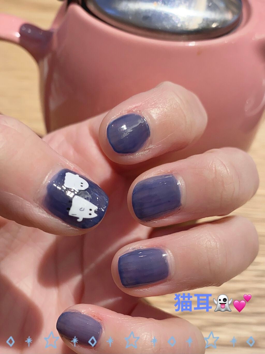 aami on LIPS 「お茶しながら〜ネイル💅匂いがつーんとしないから臭くない😆車でも..」(1枚目)