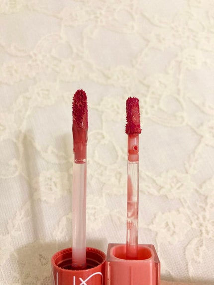 ジューシーラスティングティント/rom&nd/リップティントを使ったクチコミ(2枚目)