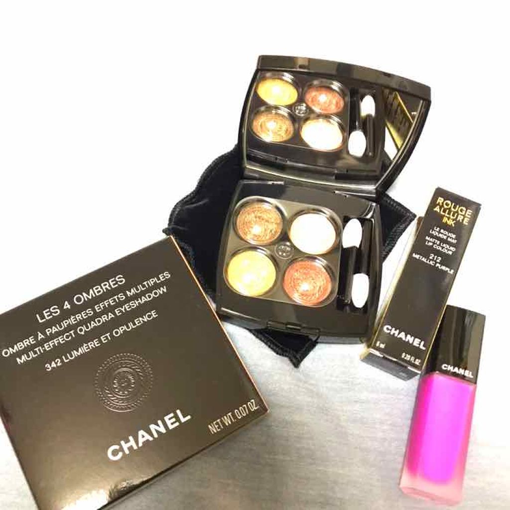 レ キャトル オンブル/CHANEL/アイシャドウパレットを使ったクチコミ(1枚目)