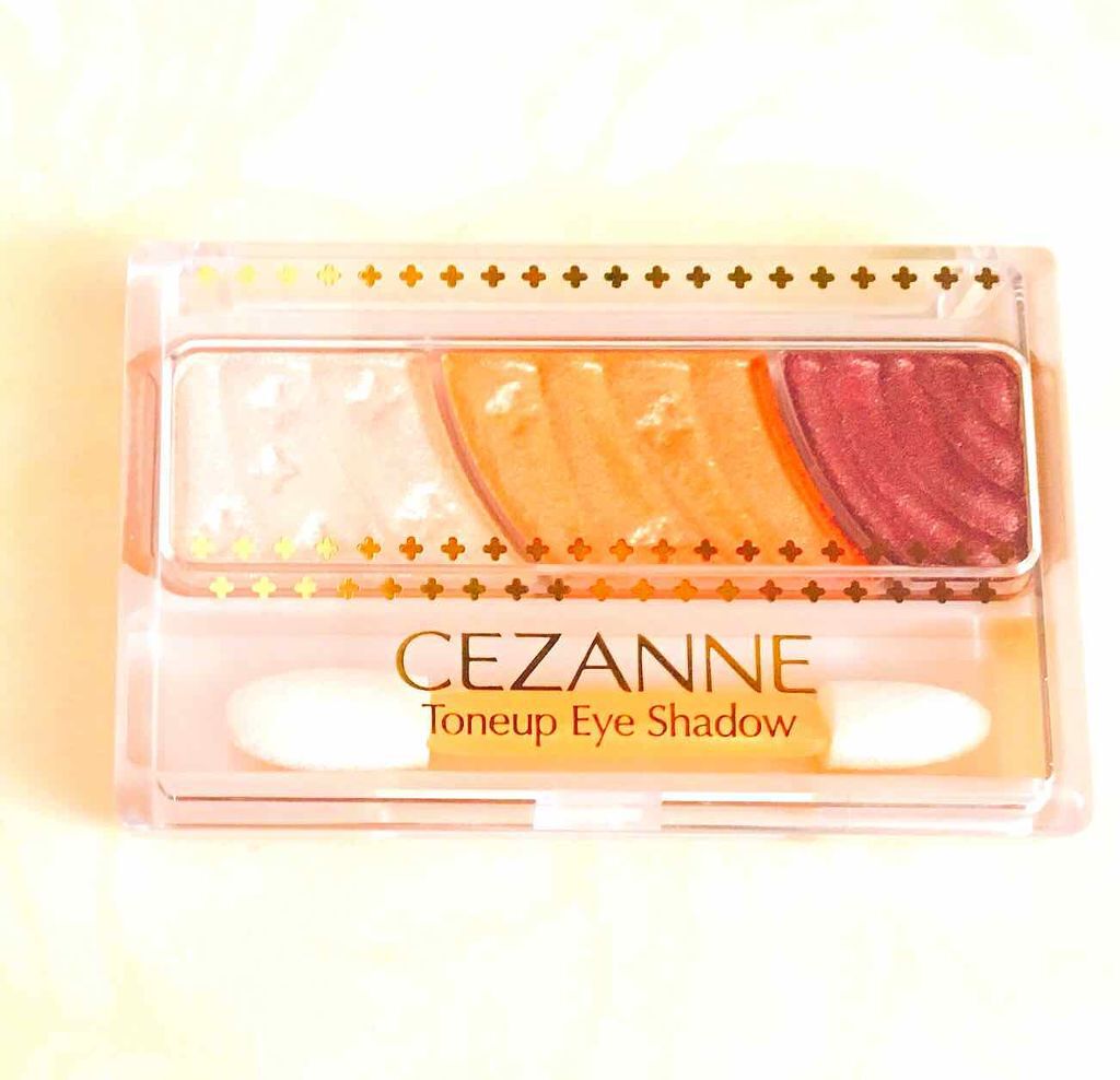 トーンアップアイシャドウ/CEZANNE/アイシャドウパレットを使ったクチコミ(1枚目)