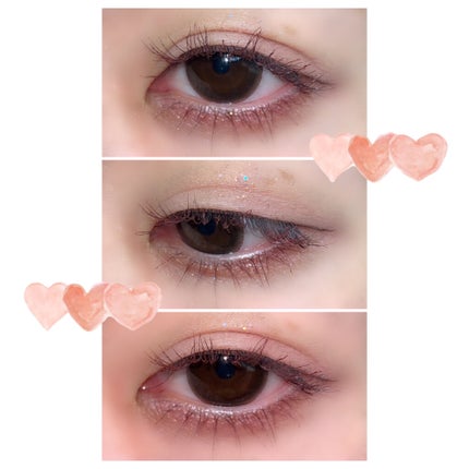 TWINKLE POP Pearl Flex Glitter Eye Palette ヘイ、ピンク/CLIO/アイシャドウパレットを使ったクチコミ(1枚目)