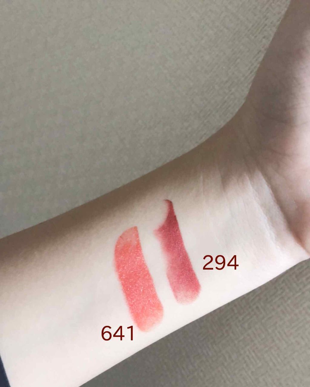 リュクスレザーコレクション/ロレアル パリ/口紅を使ったクチコミ（2枚目）