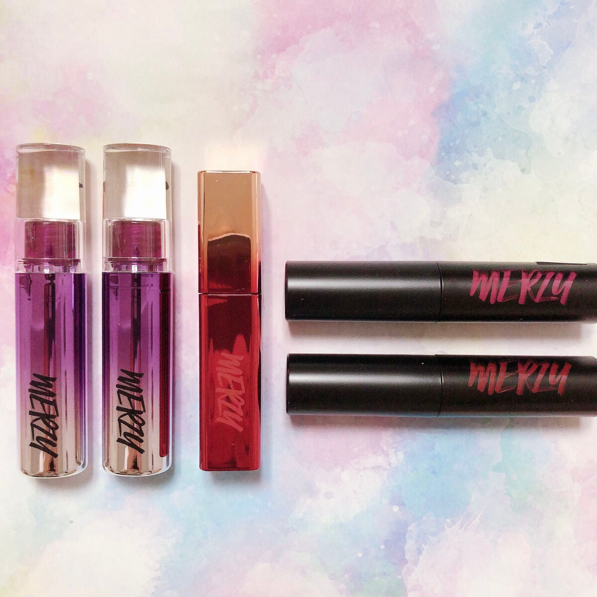 オーロラ デュイ ティント/MERZY/リップティントを使ったクチコミ(2枚目)