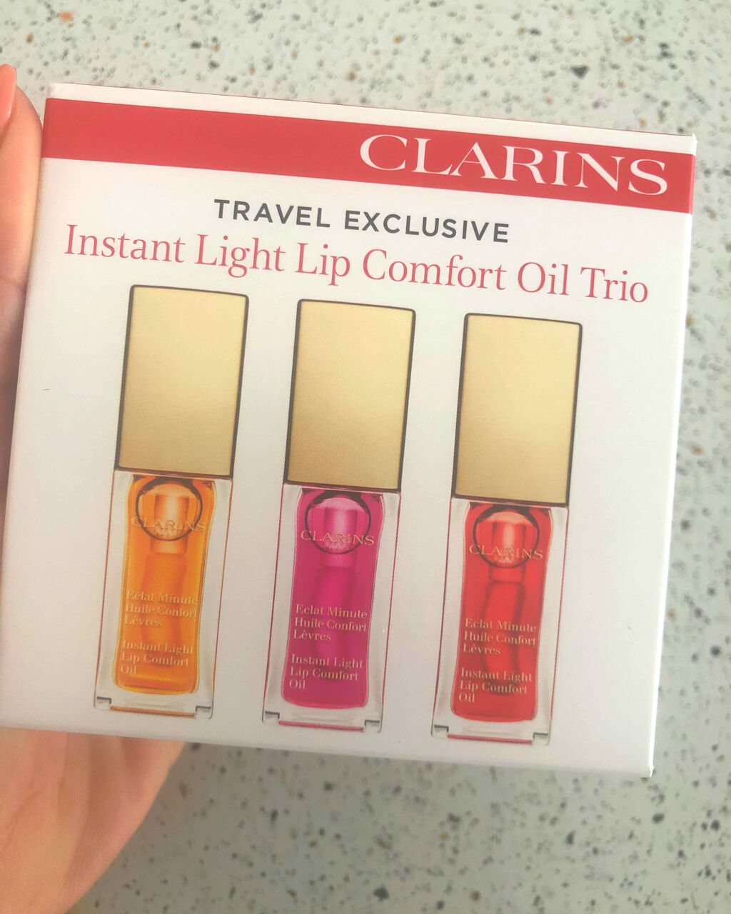 コンフォート リップオイル /CLARINS/リップグロスを使ったクチコミ(1枚目)