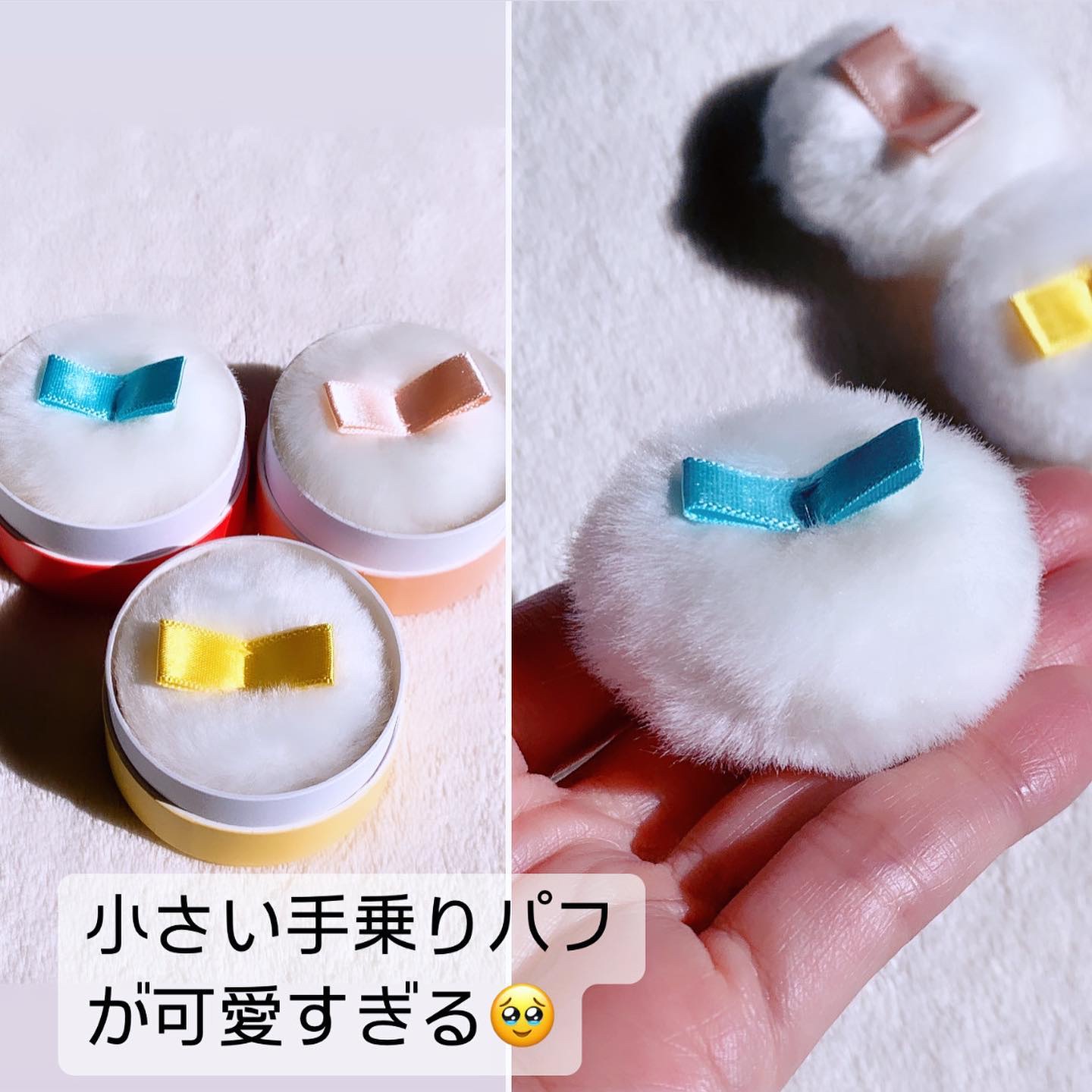 パステルクッションブラッシャー/THE FACE SHOP/パウダーチークを使ったクチコミ（3枚目）