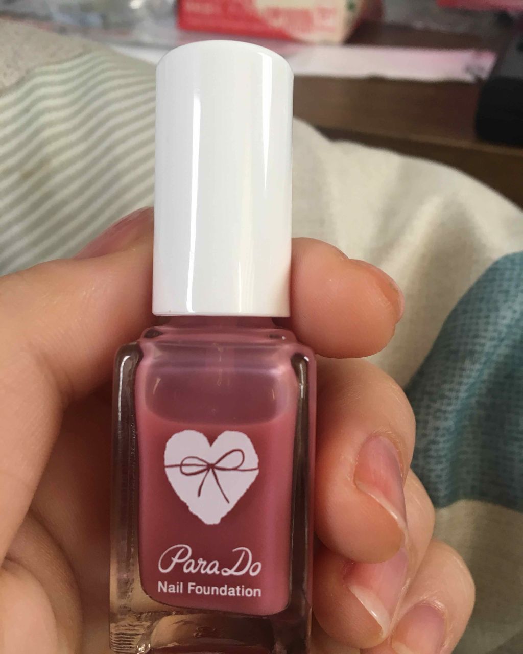 ネイルファンデーション/パラドゥ/マニキュアを使ったクチコミ（1枚目）