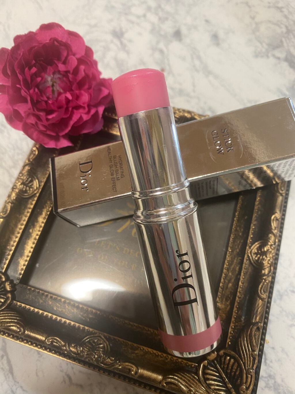 スティック グロウ/Dior/ジェル・クリームチークを使ったクチコミ(1枚目)