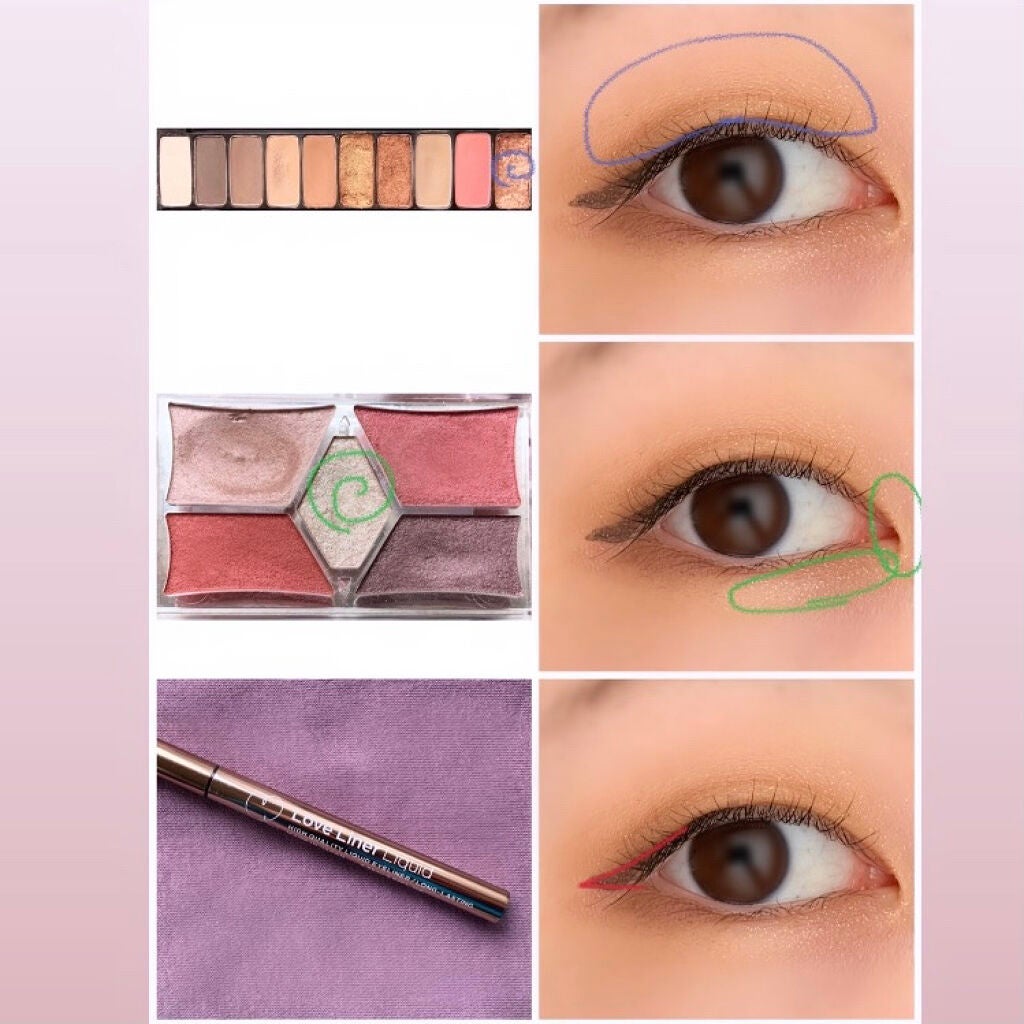 【旧品】パーフェクトスタイリストアイズ/キャンメイク/アイシャドウパレットを使ったクチコミ(3枚目)