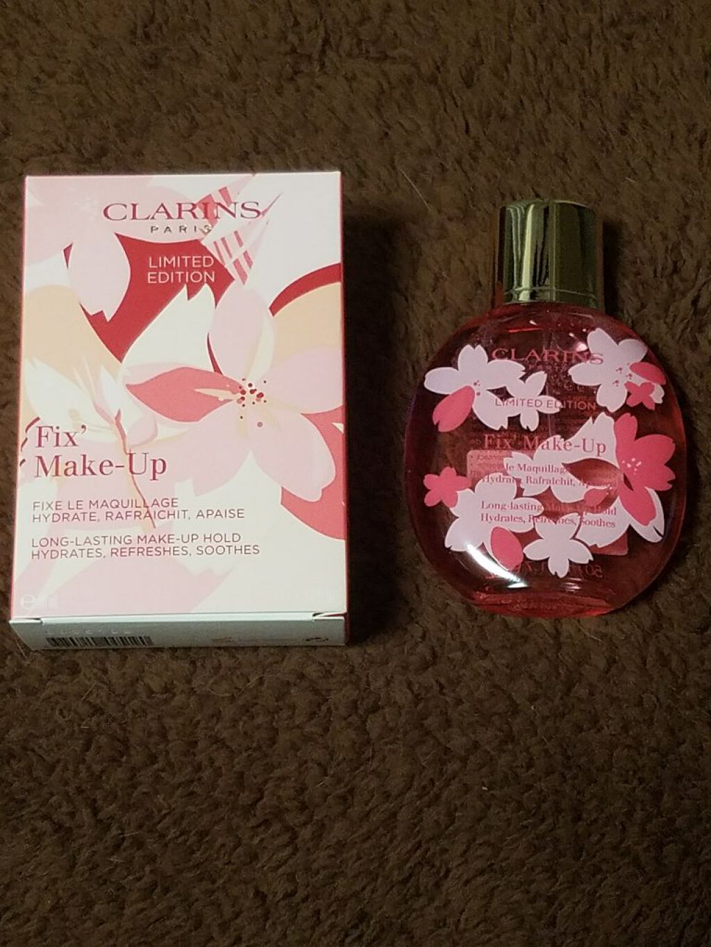 フィックス メイクアップ/CLARINS/ミスト状化粧水を使ったクチコミ(1枚目)