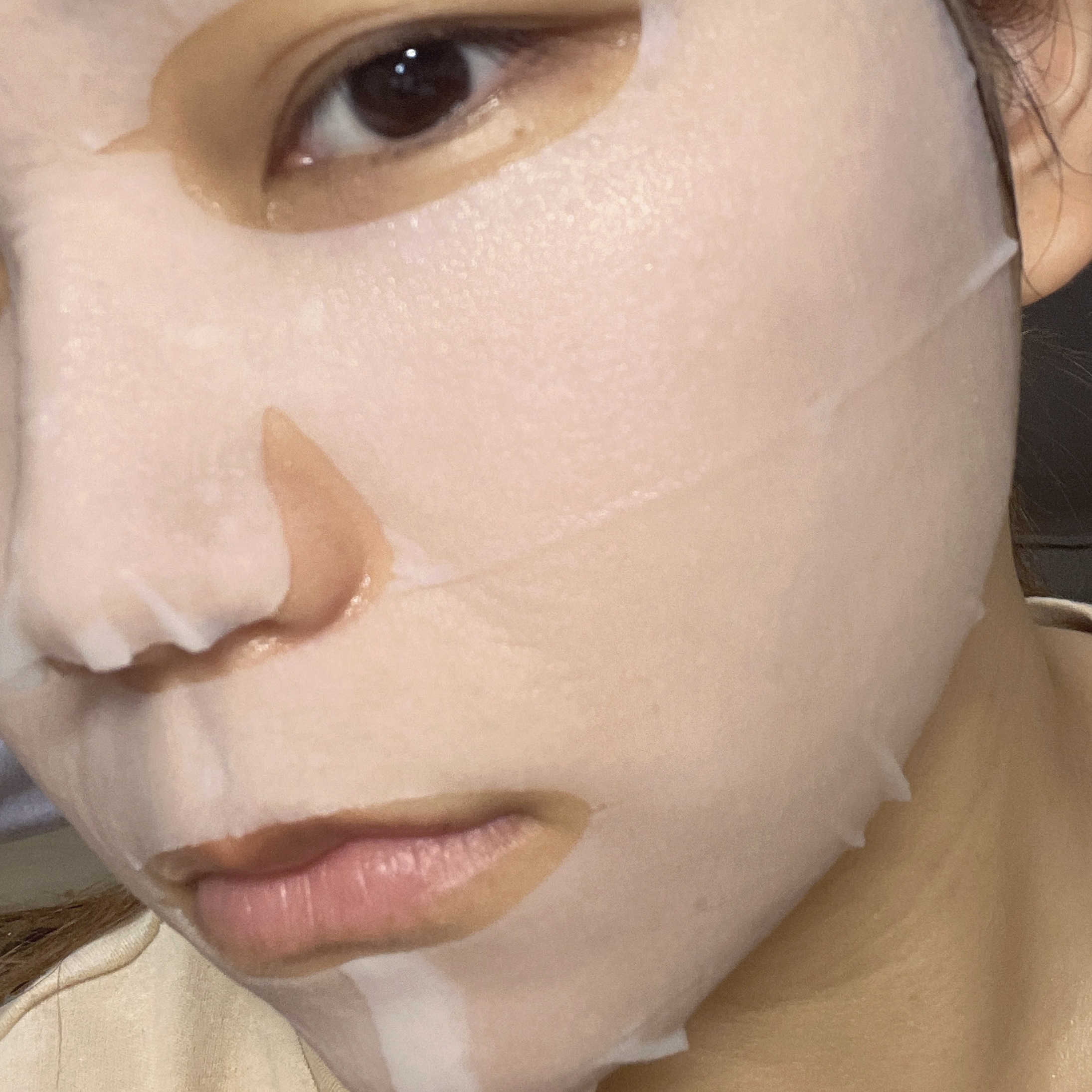 弱酸性PHシートマスク 復活草フィット/Abib /シートマスク・パックを使ったクチコミ（3枚目）