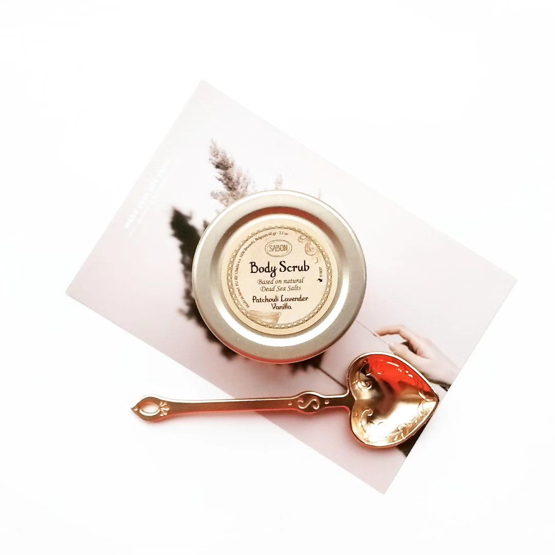 ボディスクラブ パチュリ・ラベンダー・バニラ/SABON/ボディスクラブを使ったクチコミ（1枚目）