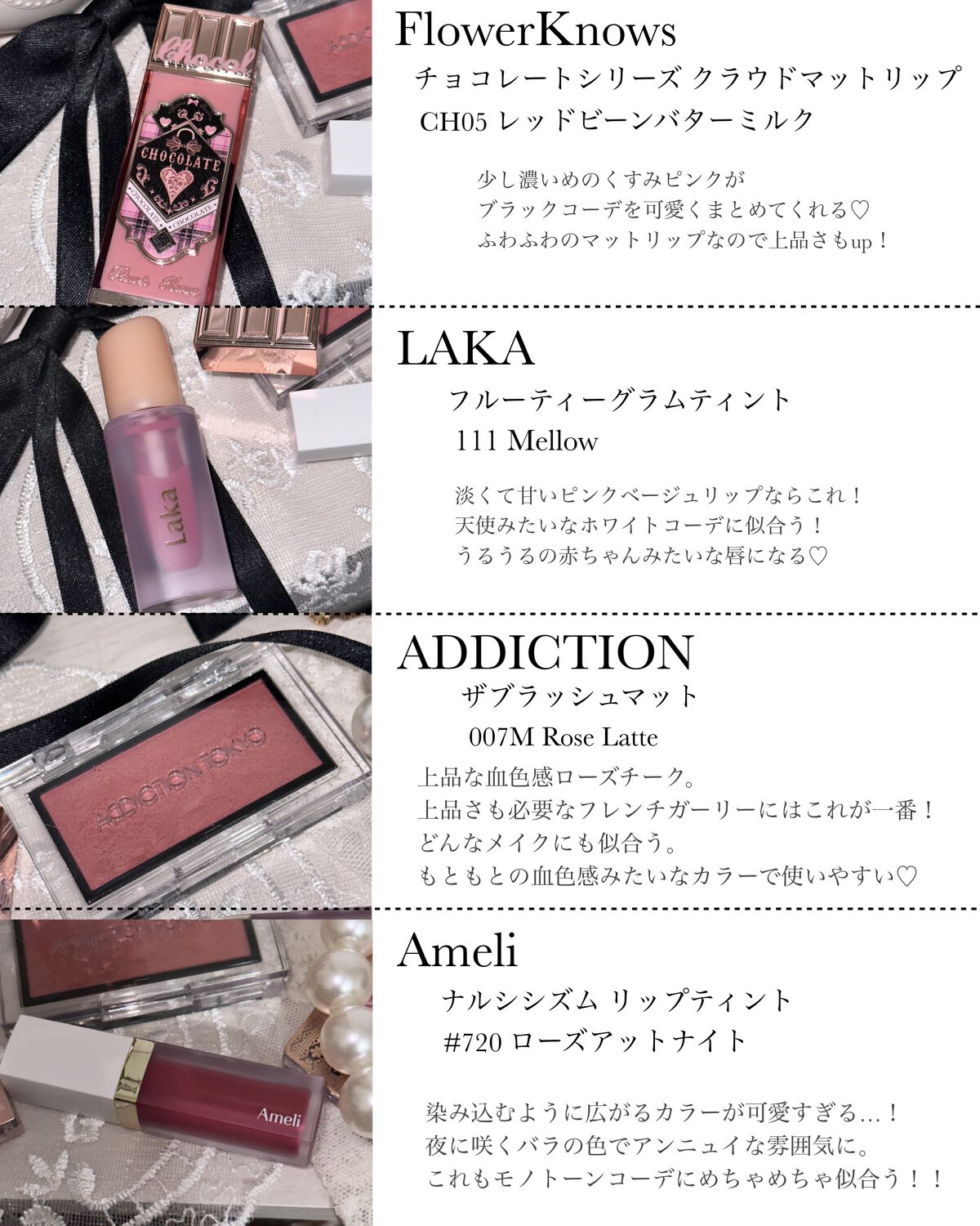 ナルシシズムリップティント/Ameli/リップティントを使ったクチコミ（3枚目）