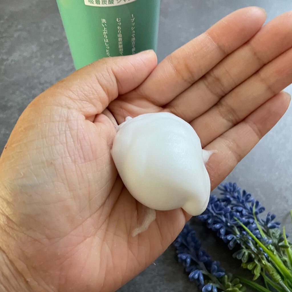 吸着スパークリングシャンプー /MoccHi SKIN/市販シャンプーを使ったクチコミ(2枚目)