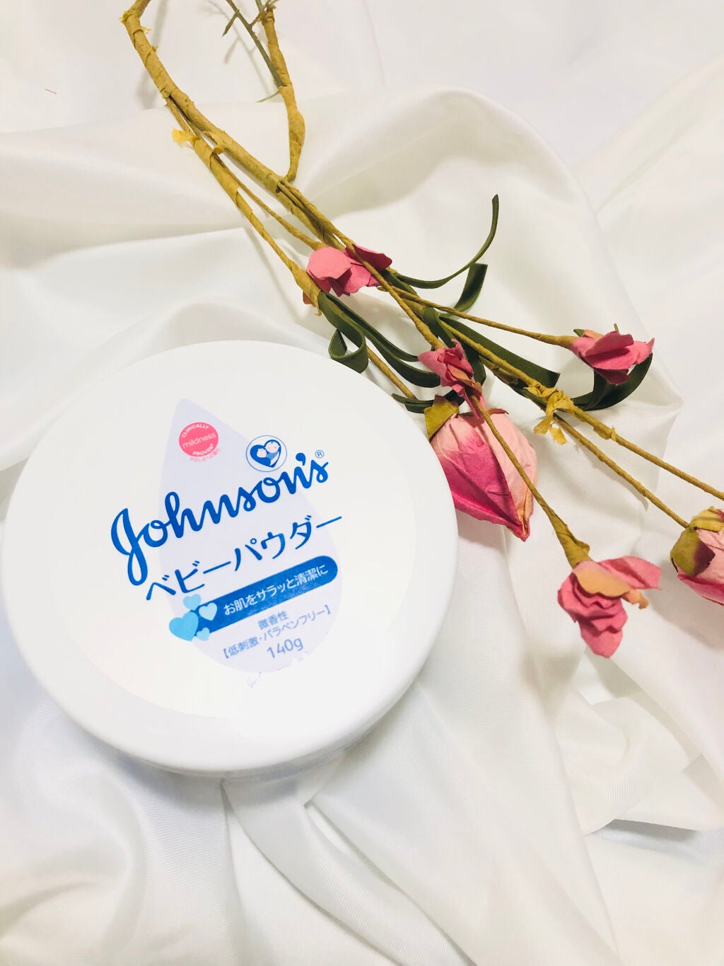 ジョンソン ベビーパウダー/ジョンソンベビー/ボディパウダーを使ったクチコミ(1枚目)