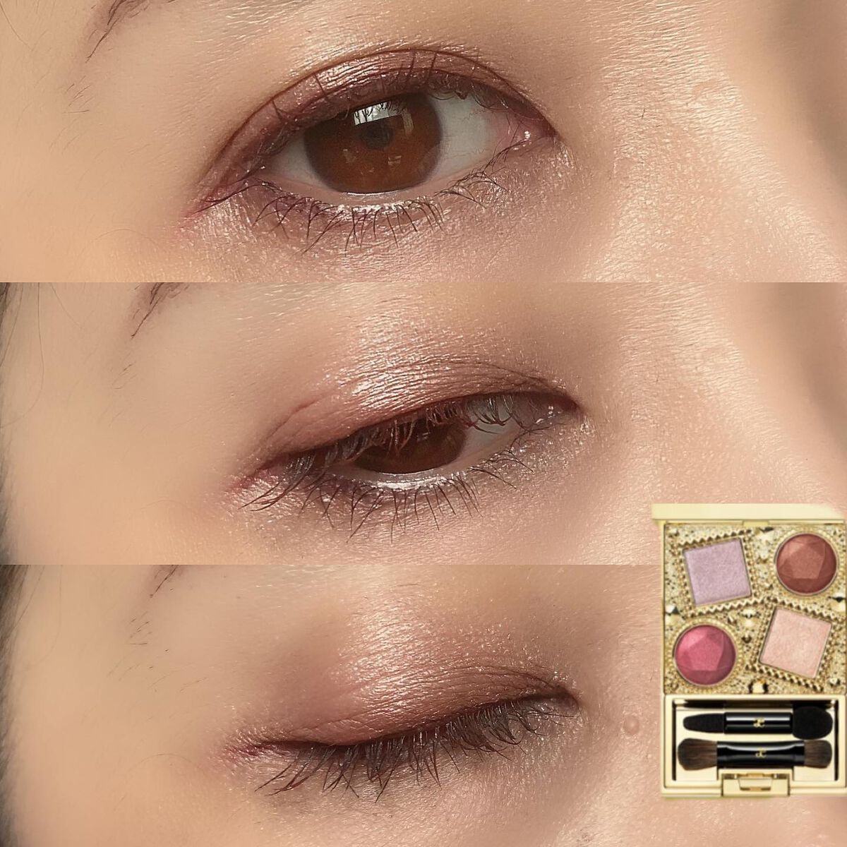 エレガンス ヌーヴェル アイズ/Elégance/アイシャドウパレットを使ったクチコミ(8枚目)