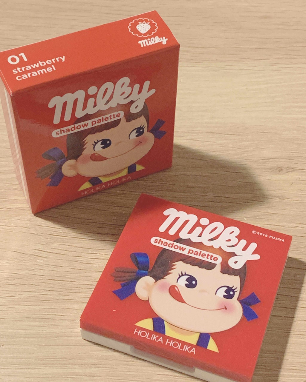 ぽてのん on LIPS 「ホリカホリカから出ているミルキーパッケージのアイシャドウとって..」(2枚目)