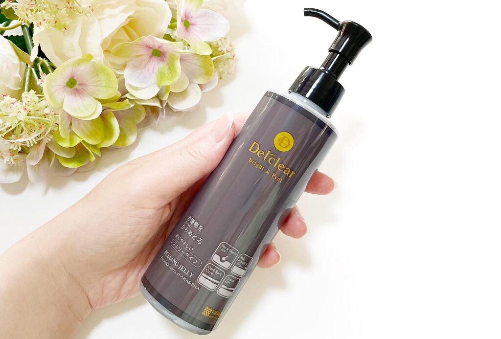 DETクリア ブライト&ピール ピーリングジェリー 炭/Detclear/ピーリングを使ったクチコミ(2枚目)