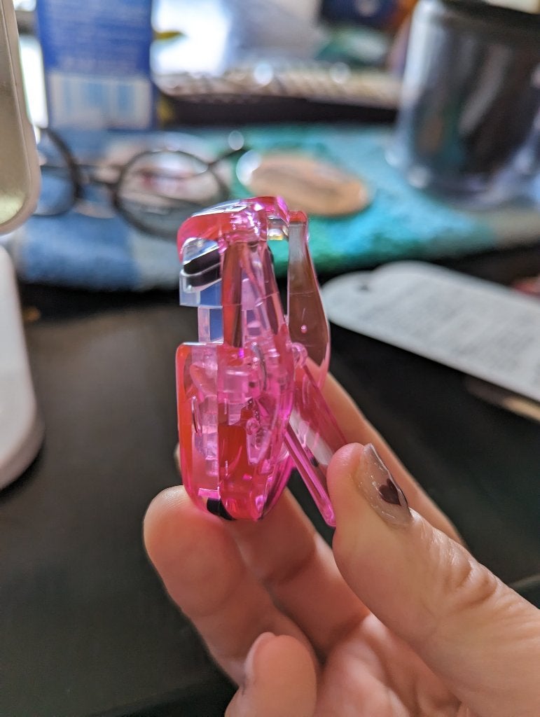 PCアイラッシュカーラー ピンク/貝印/ビューラーを使ったクチコミ(4枚目)