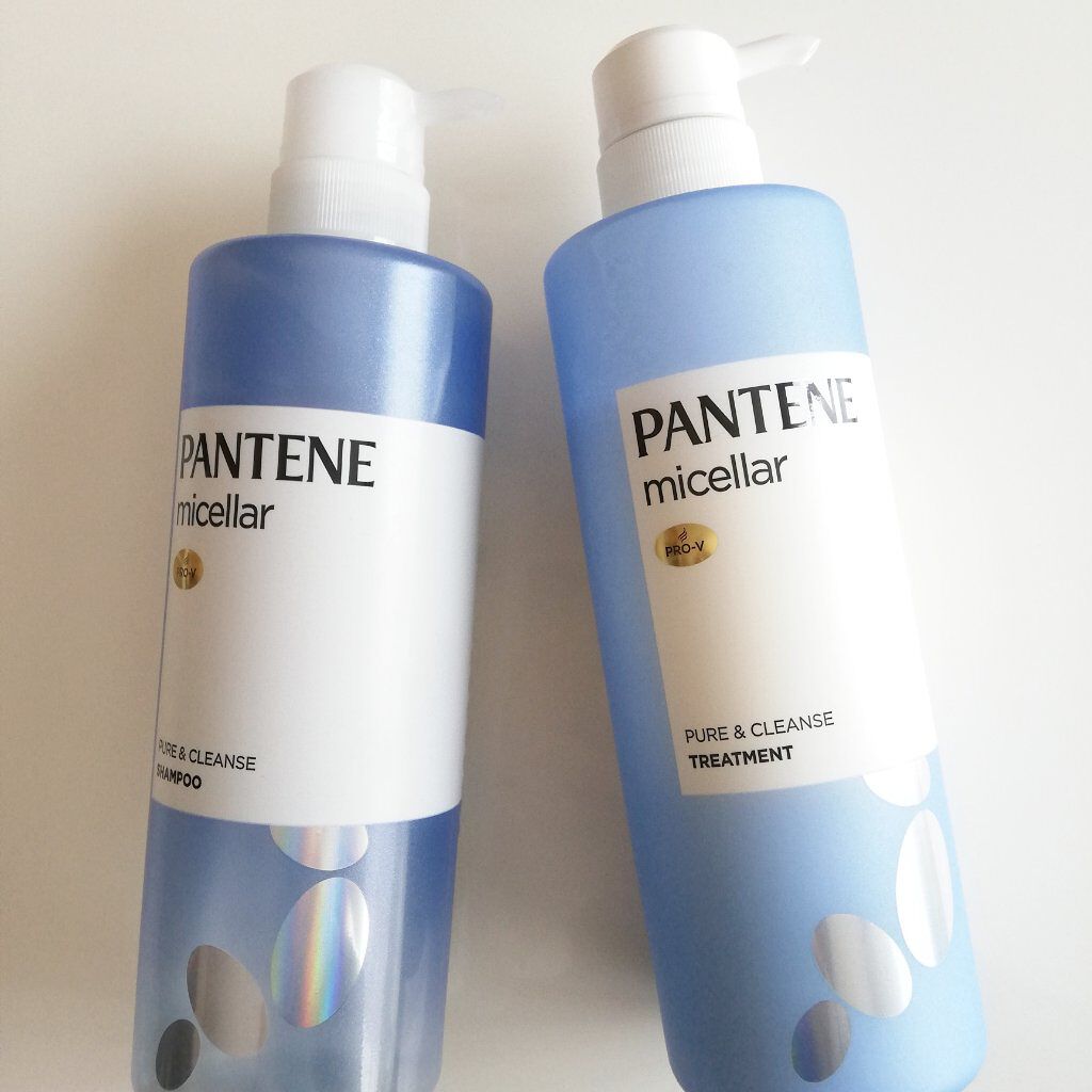 PRO-V ミセラー ピュア＆クレンズ ノンシリコンシャンプー/トリートメント/パンテーン/市販シャンプーを使ったクチコミ（1枚目）