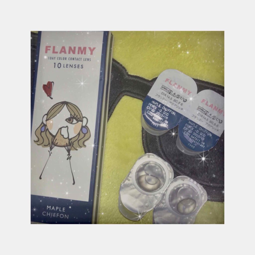 FLANMY 1day/FLANMY/ワンデー（１DAY）カラコンを使ったクチコミ（3枚目）