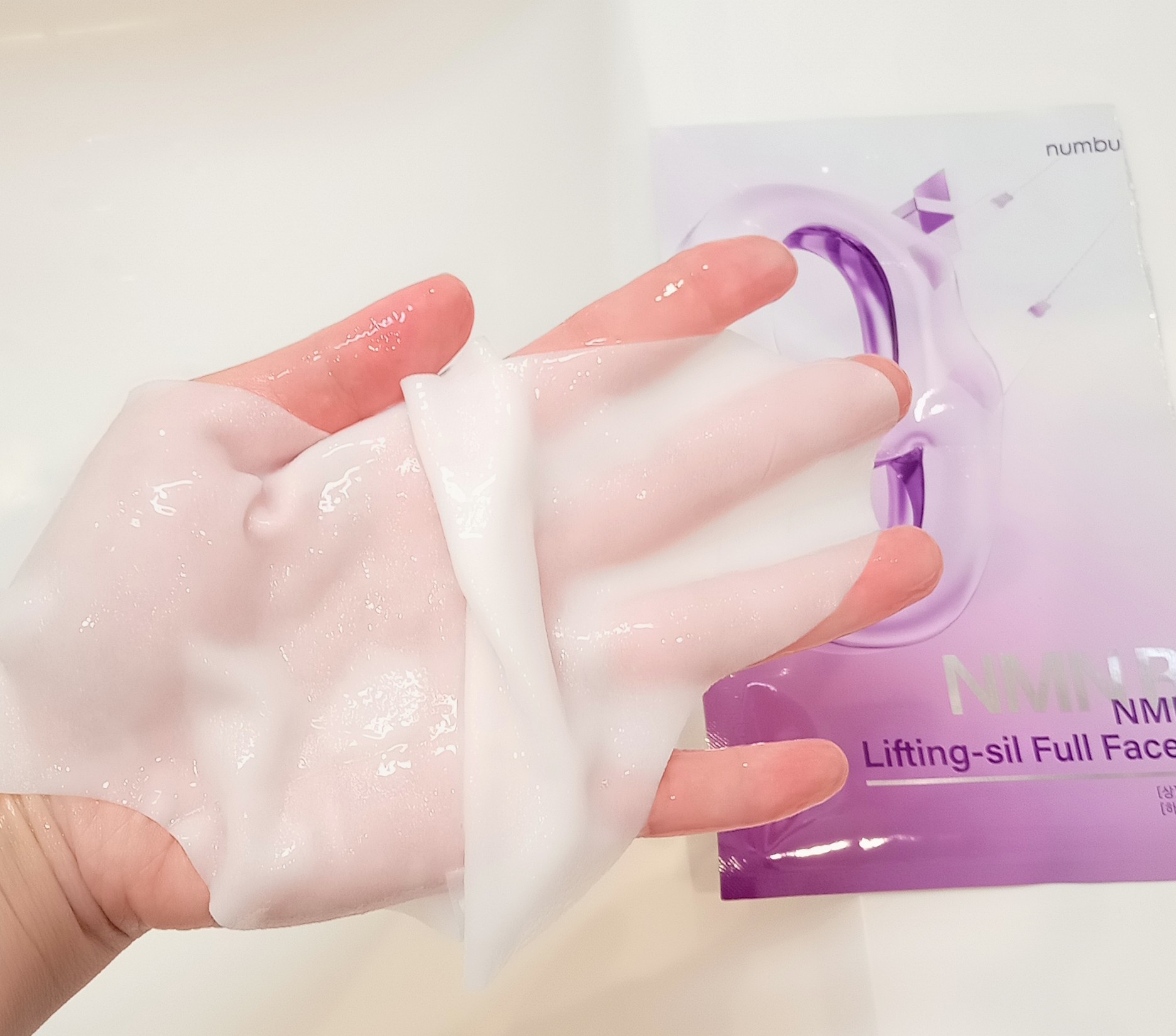 9番 NMNバイオリフトラッピングマスク/numbuzin/シートマスク・パックを使ったクチコミ（2枚目）