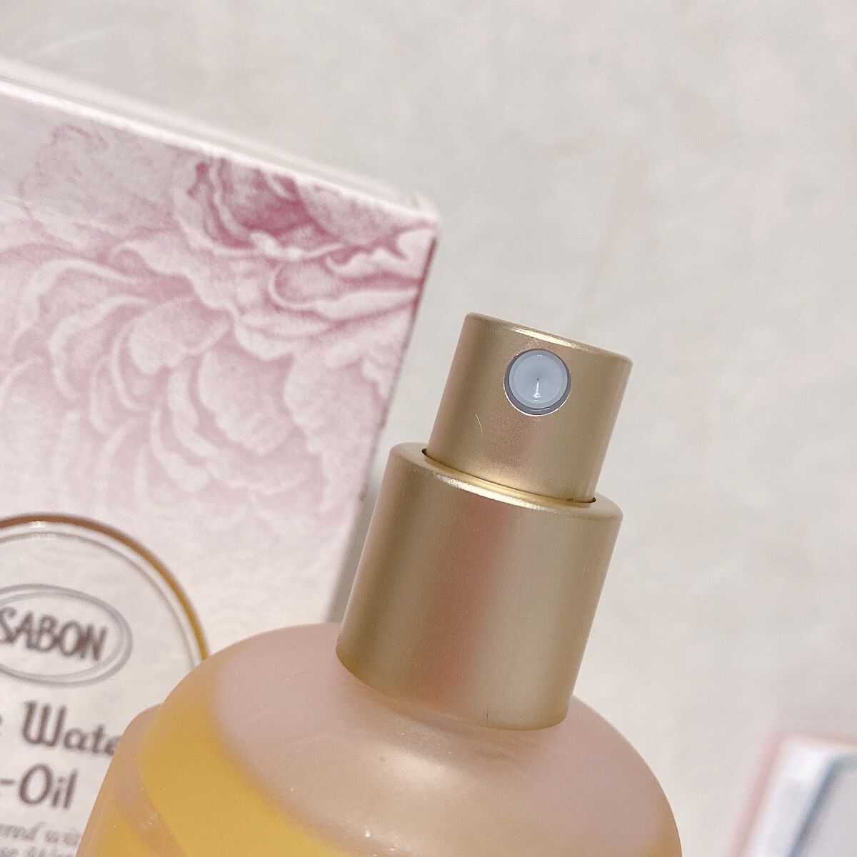 ローズウォーターインオイル/SABON/ミスト状化粧水を使ったクチコミ（3枚目）
