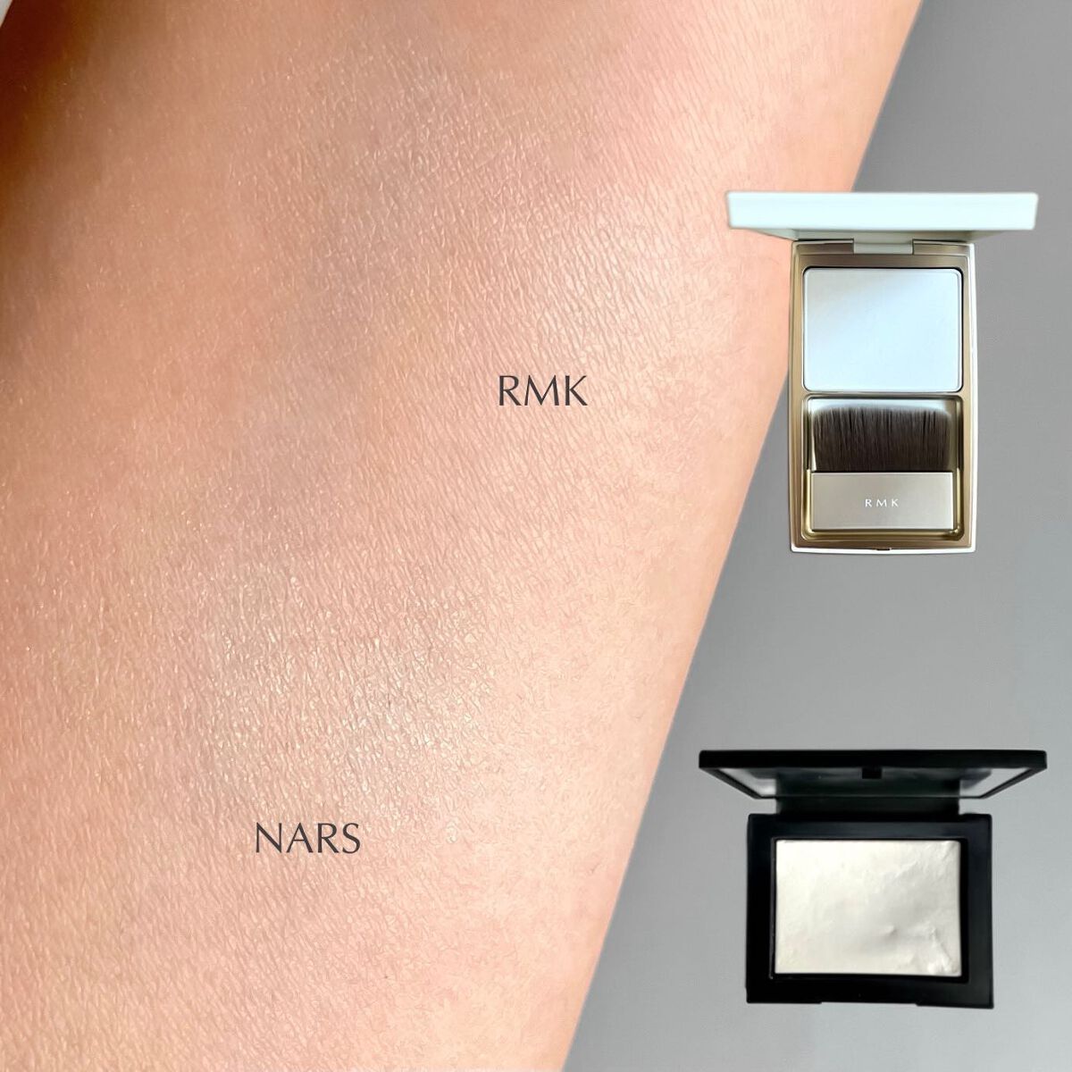 シルクフィット セッティングパウダー/RMK/プレストパウダーを使ったクチコミ(4枚目)