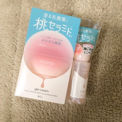 潤いジェルクリーム/ももぷり/オールインワン化粧品を使ったクチコミ(1枚目)