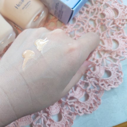 Skin  breathing foundation Glow/Healus/リキッドファンデーションを使ったクチコミ(5枚目)