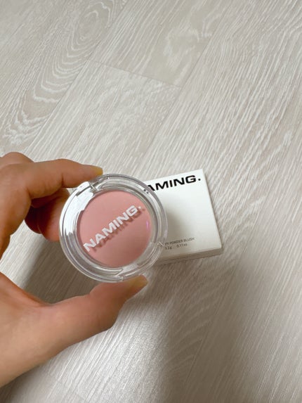 ネーミング フラッフィーパウダーブラッシュ/NAMING./パウダーチークを使ったクチコミ(4枚目)