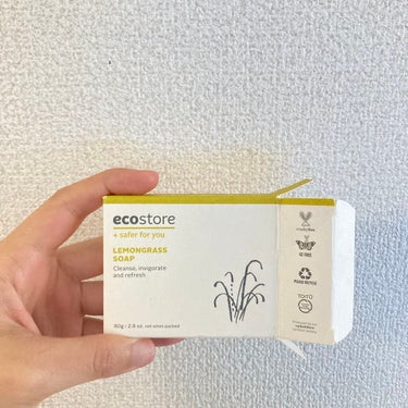 ecostore Baby soapのクチコミ「外箱も堆肥化可能で、エコな固形石鹸。２歳のぼっちゃんと一緒に使っています。
何と言ってもレモ.....」（3枚目）