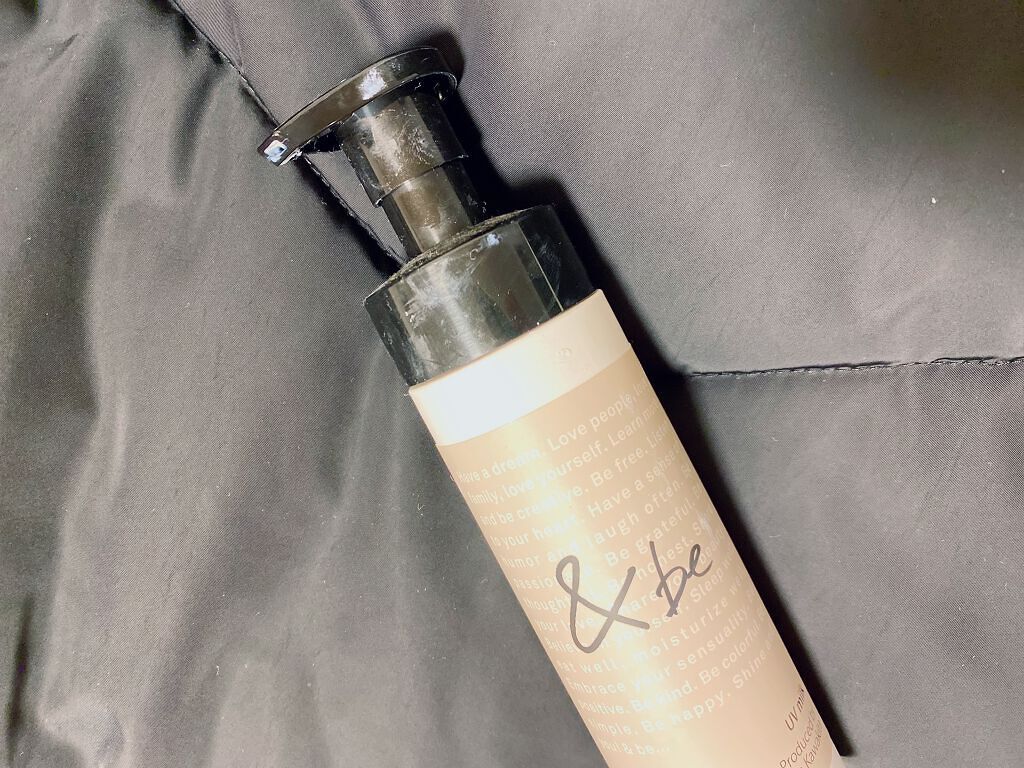 UVミルク/＆be/日焼け止め・UVケアを使ったクチコミ（1枚目）