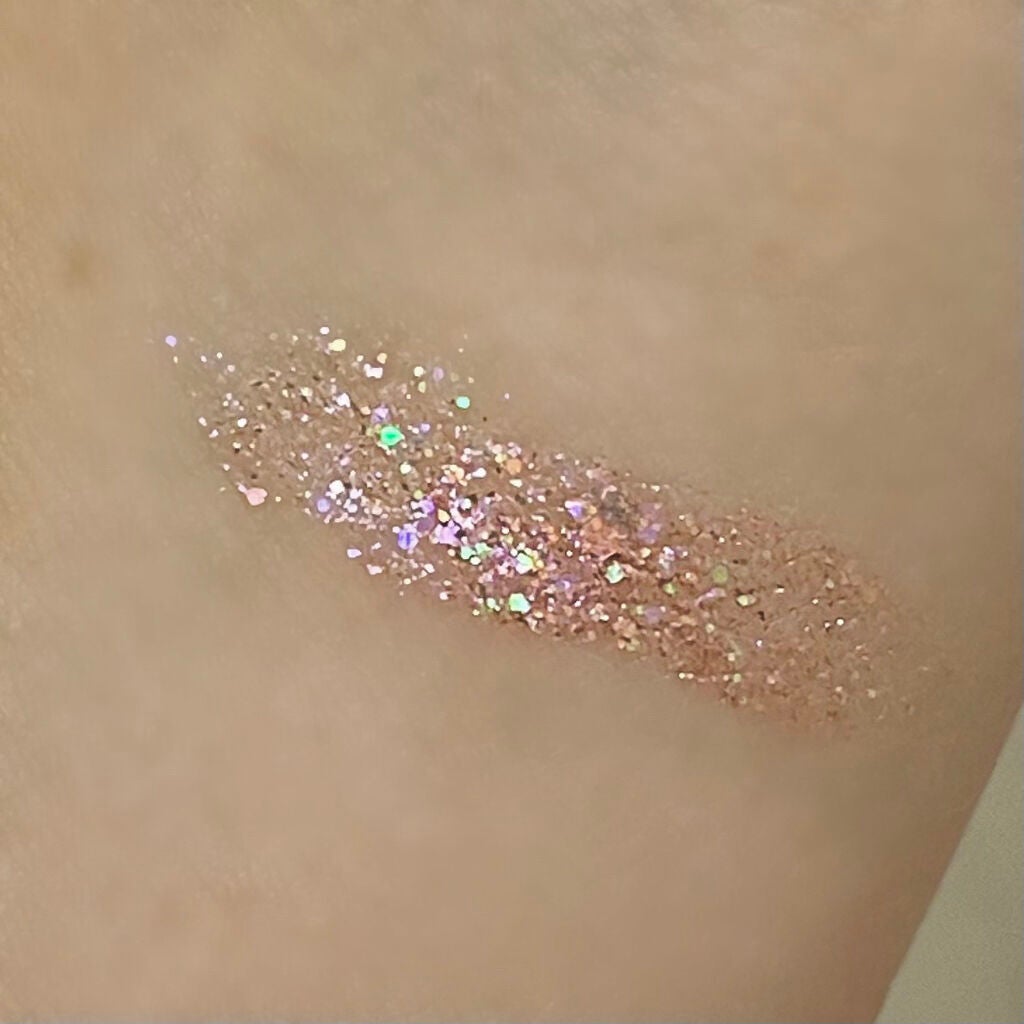 リキッド グリッター シャドウ/rom&nd/グリッターを使ったクチコミ(3枚目)
