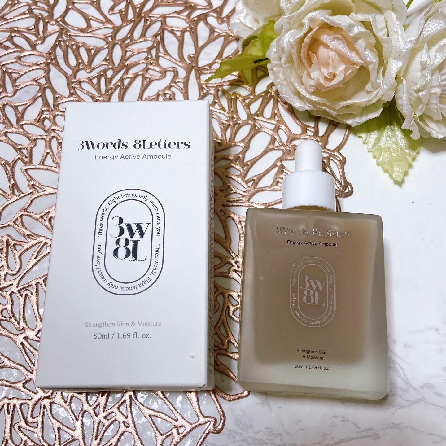 エナジーアクティブセラム/3Words 8Letters/美容液を使ったクチコミ（1枚目）