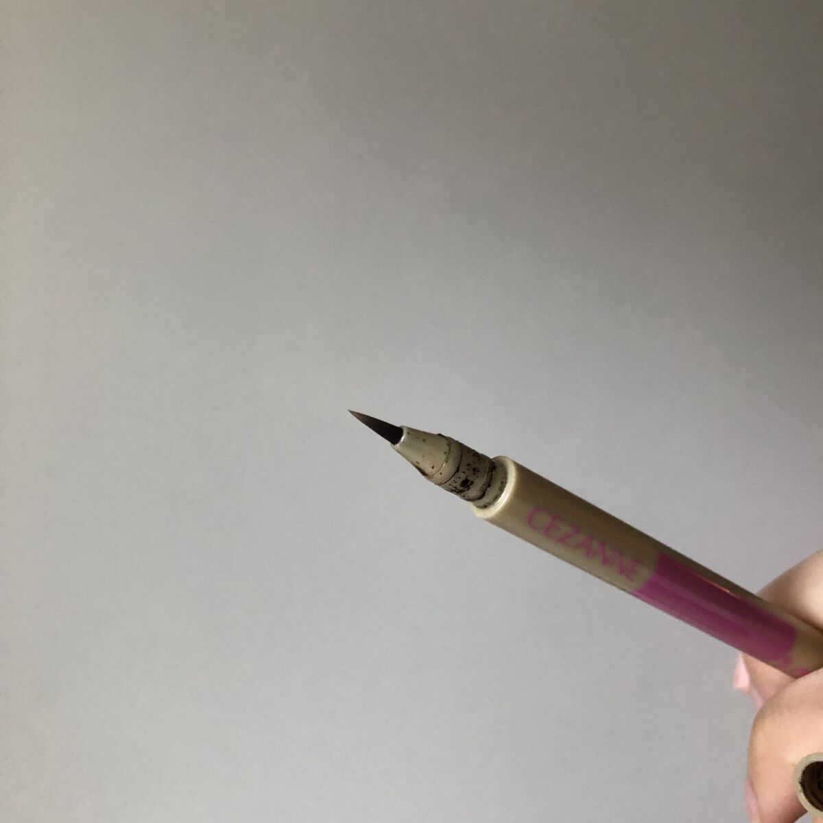 描くふたえアイライナー/CEZANNE/リキッドアイライナーを使ったクチコミ（2枚目）