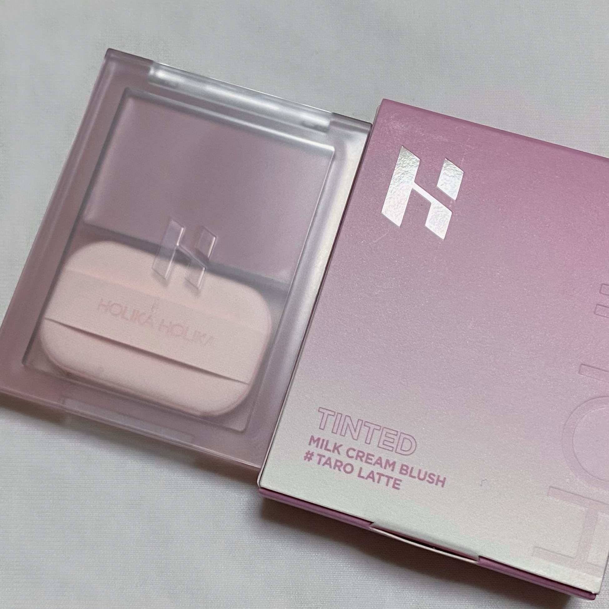 ティンテッドミルククリームブラッシュ /HOLIKA HOLIKA/ジェル・クリームチークを使ったクチコミ（2枚目）