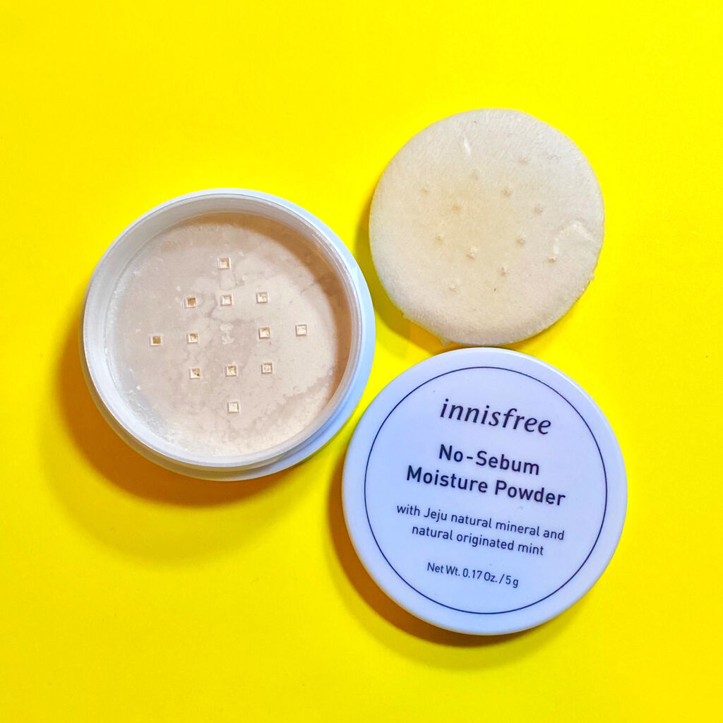 ノーセバム モイスチャーパウダー/innisfree/プレストパウダーを使ったクチコミ（2枚目）