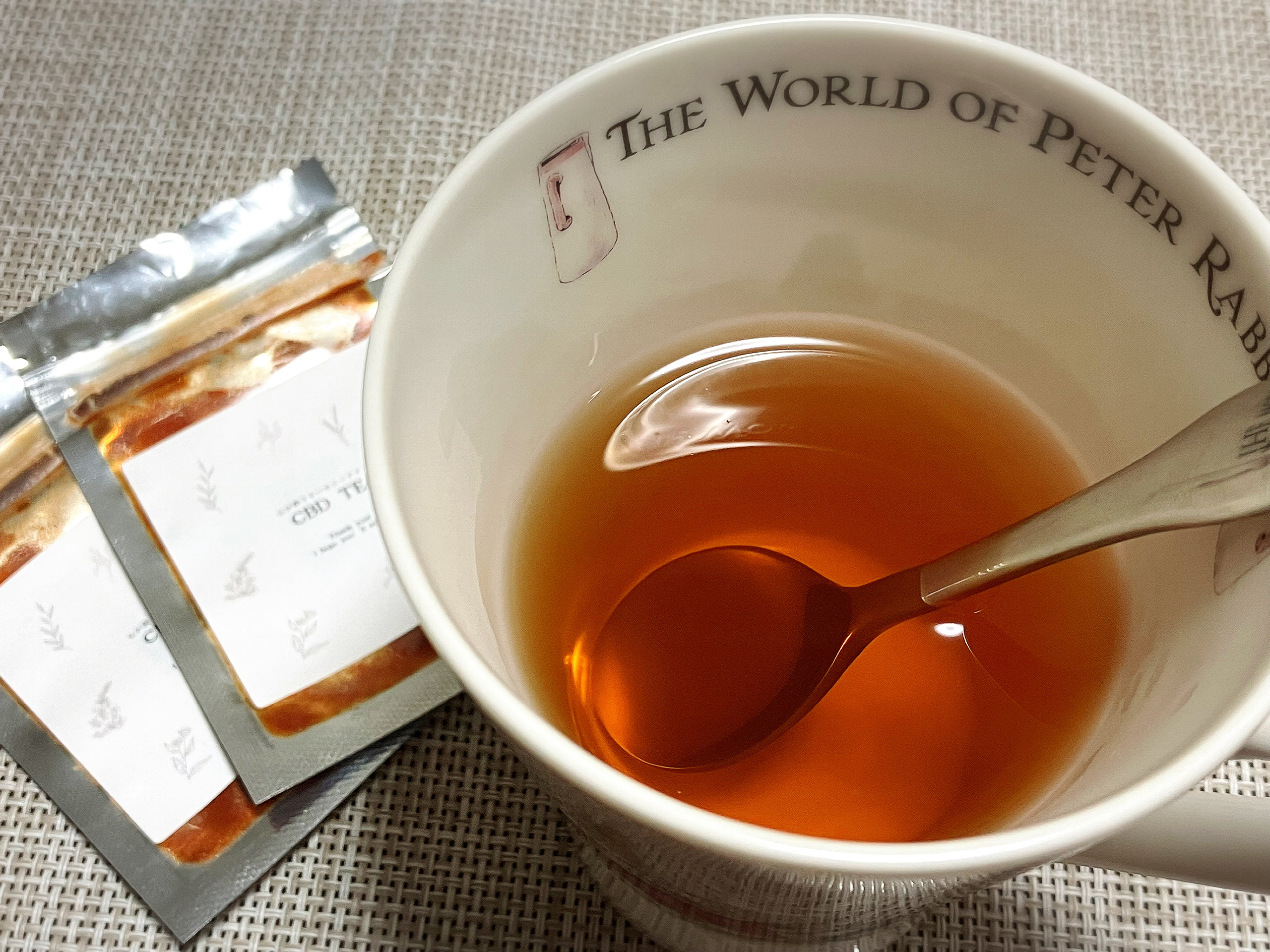 CBD TEA/エンバース/ドリンクを使ったクチコミ（3枚目）