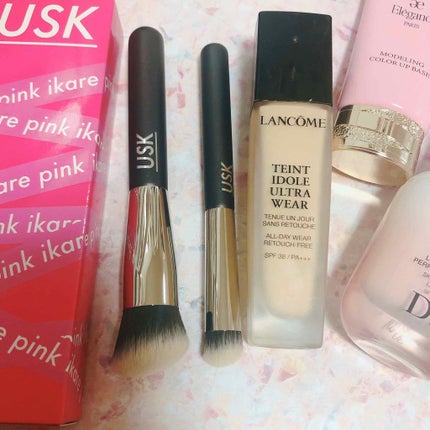 二本で全方位無敵のファンデーション&コンシーラーブラシセット/USK/メイクブラシを使ったクチコミ(1枚目)