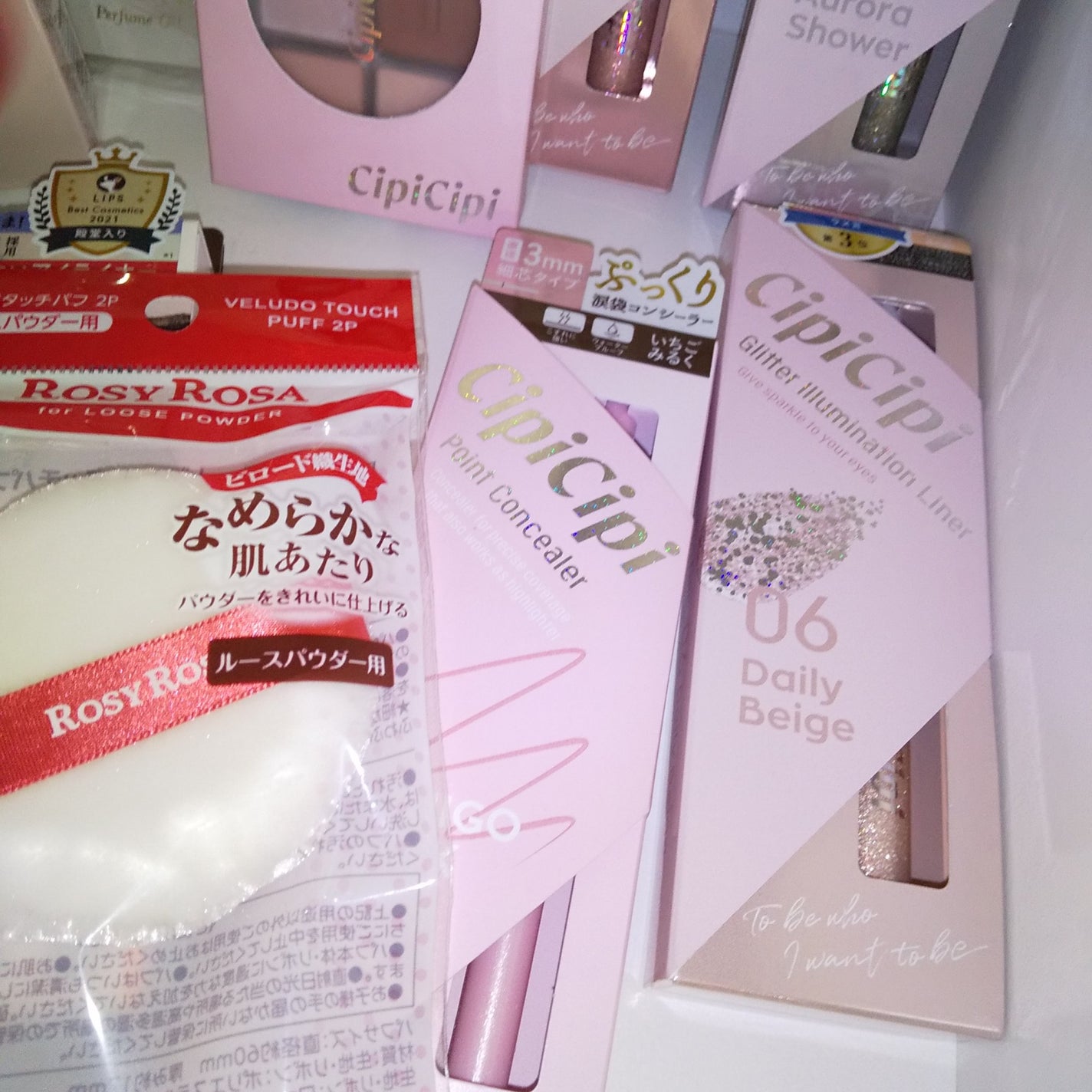 ビロードタッチパフ 2P/ロージーローザ/パフ・スポンジを使ったクチコミ(4枚目)