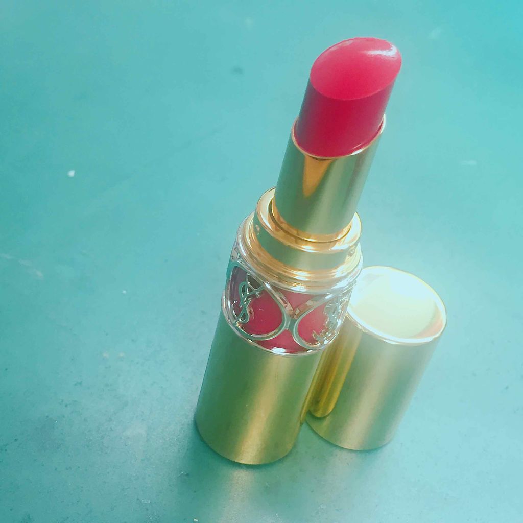 ルージュ ヴォリュプテ シャイン/YVES SAINT LAURENT BEAUTE/口紅を使ったクチコミ（1枚目）