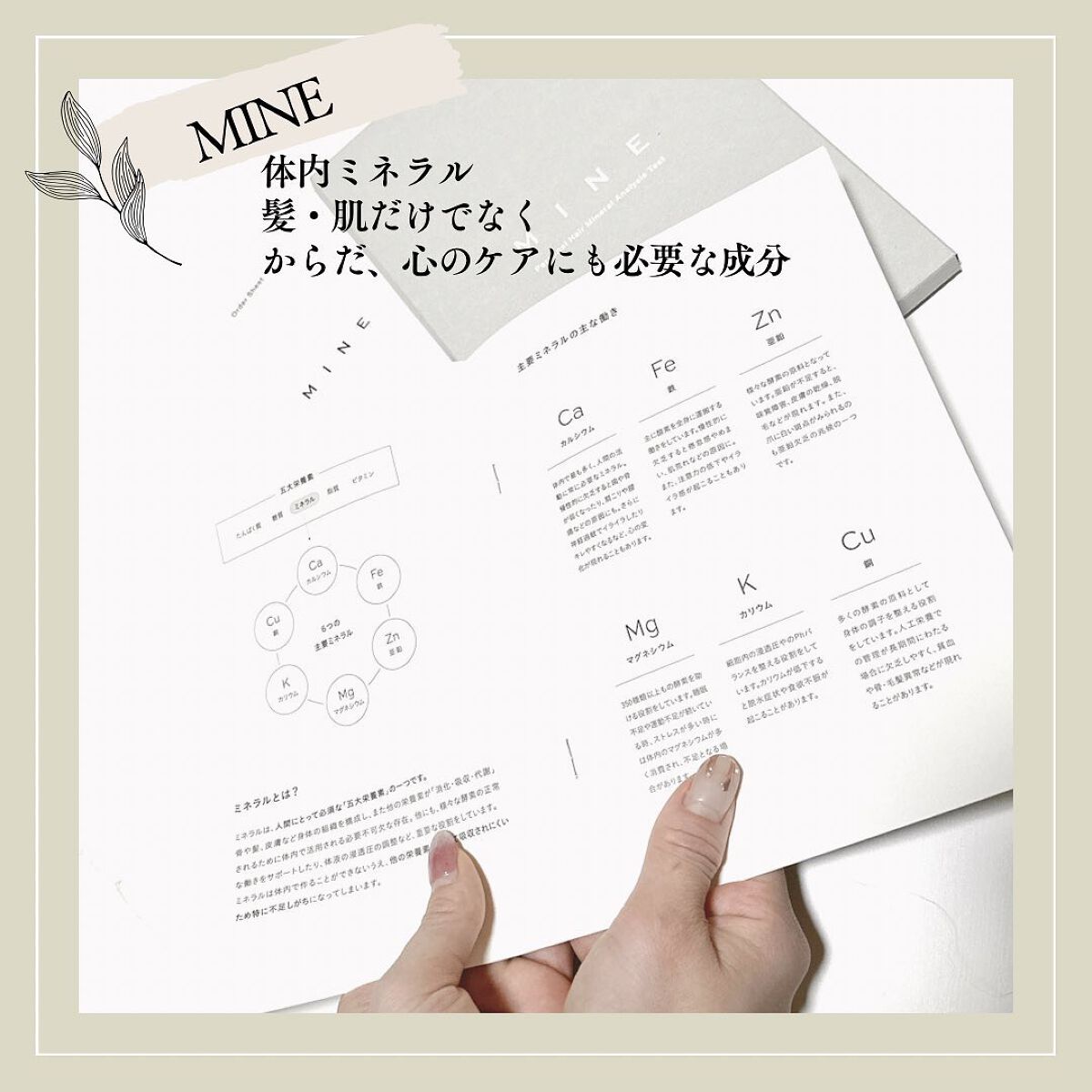 kana-cafe on LIPS 「♡♡♡【MINE(マイン)】「新技術の”毛髪ミネラル検査”」(..」(2枚目)