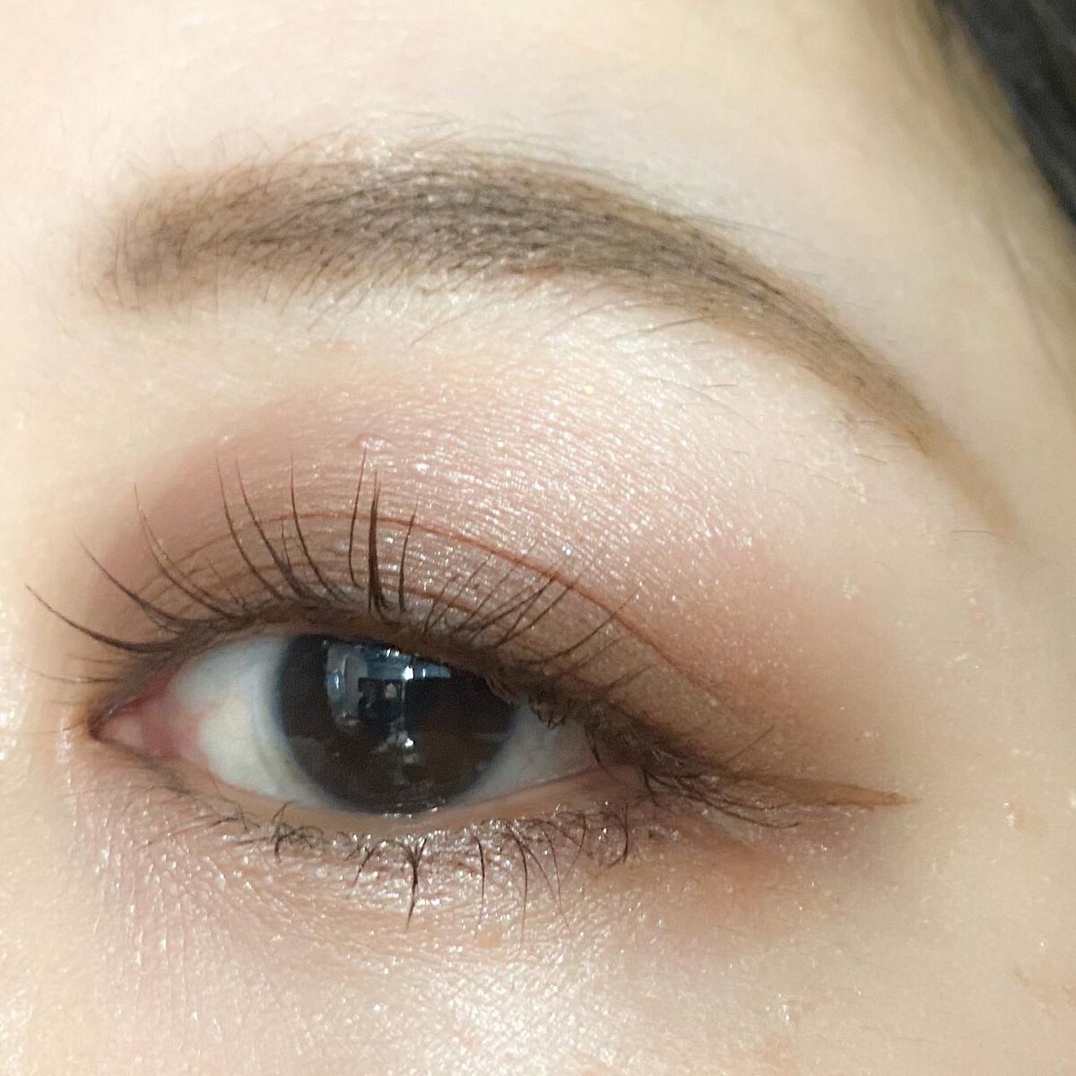 アディクション ザ アイシャドウ マット 006M Cappuccino/ADDICTION/単色アイシャドウを使ったクチコミ（3枚目）