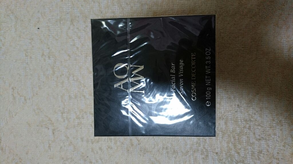 DECORTÉ AQ MW フェイシャル バーのクチコミ「KOSE 「コスメデコルテ ＡＭＷＱ フェイシャルバー」１００g

・１５g (💴約１,６００.....」（1枚目）