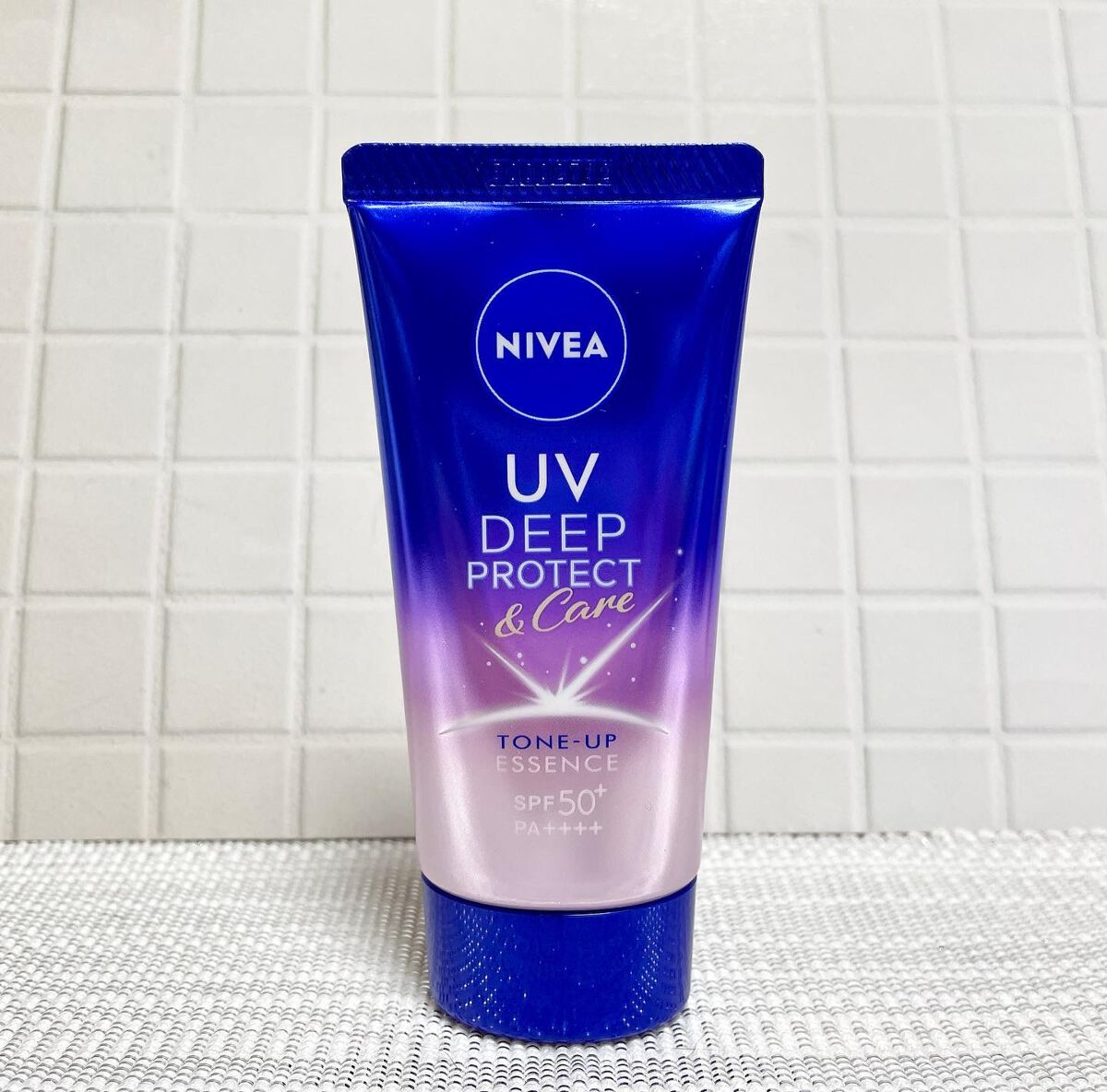 ニベアUV ディープ プロテクト&ケア トーンアップ エッセンス/ニベア/日焼け止めローションを使ったクチコミ(1枚目)