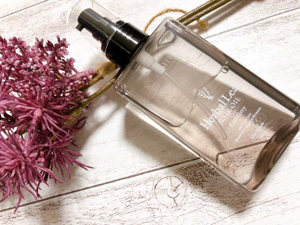 オーガニックヘアオイル アールグレイの香り /ハーバルリーフ/ヘアオイルを使ったクチコミ(3枚目)