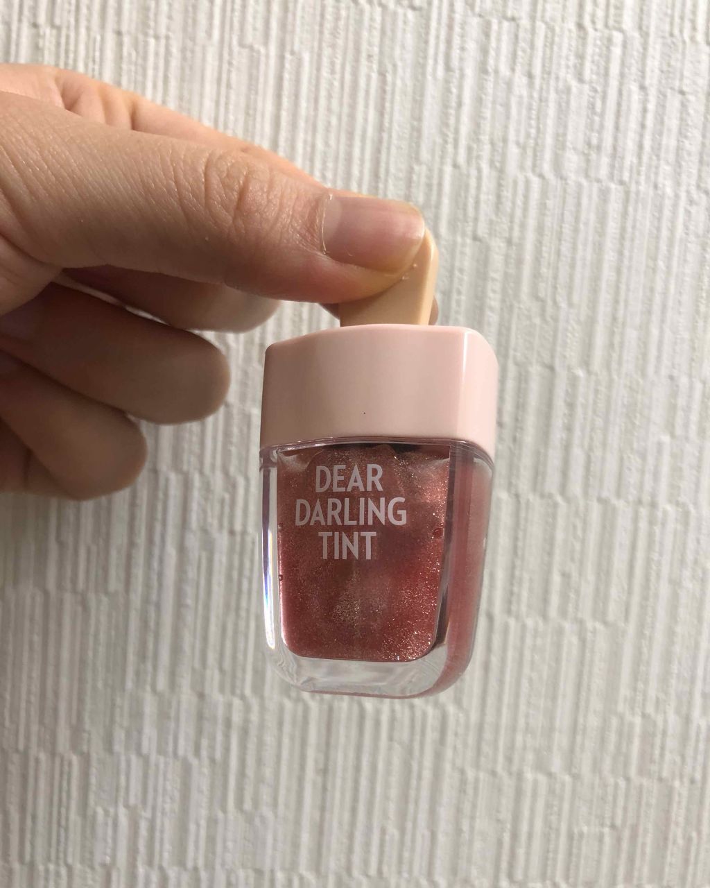 ディアダーリン ウォータージェルティント (アイスティント)/ETUDE/口紅を使ったクチコミ(3枚目)