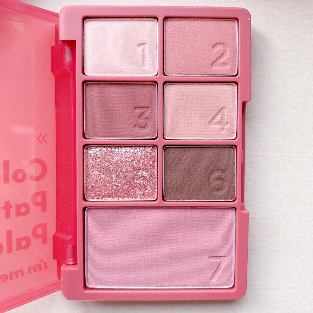 カラーパターンパレット/i’m meme/マルチパレットを使ったクチコミ(9枚目)