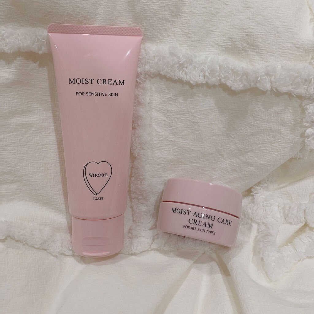 モイストエイジングケアクリーム/WHOMEE/フェイスクリームを使ったクチコミ（1枚目）