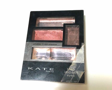 トラップインパクトアイズ/KATE/アイシャドウパレットを使ったクチコミ(1枚目)